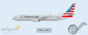 9G: American Airlines (2013 c/s) - Boeing 737-800 [9GAAL19H04]