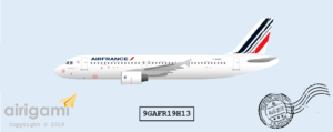 9G: Air France (2009 c/s) - Airbus A320-200 [9GAFR19H13]