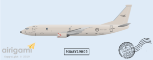 9G: Royal Australian Air Force - Boeing P-8A [9GASY19H05]