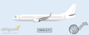 9G: Boeing 737-800 - Template [9GBOE18J00]