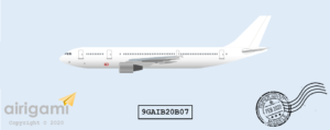 9G: Airbus A300-600 - Template [9GAIB20B07]