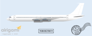 9G: Boeing 707-320 - Template [9GBOE20B09]