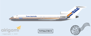 9G: Trans Australia Airlines (1981 c/s) - Boeing 727-200 [9GTAA20B06]