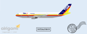 9G: TDA - Toa Domestic Airlines (1982 c/s) - Airbus A300-600 [9GTDA20B08]