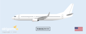 8G: Boeing 737-800 - Template [8GBOE20C00]