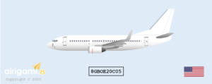 8G: Boeing 737-700 - Template [8GBOE20C05]