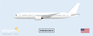 8G: Boeing 787-9 Template [8GBOE22B04]