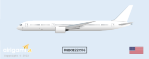 8G: Boeing 787-10 Template [8GBOE22C06]