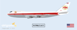 8G: Trans World Airlines (1963 c/s) - Boeing 747-100 [8GTWA21A03]
