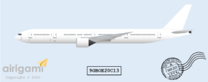 9G: Boeing 777-300ER - Template [9GBOE20C13]