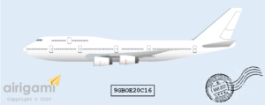 9G: Boeing 747-300 - Template [9GBOE20C16]