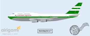 9G: Cathay Pacific (1970 c/s) - Boeing 747-300 [9GCPA20C17]