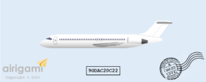 9G: Douglas DC-9-32 - Template [9GDAC20C22]