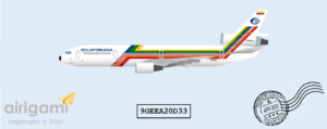 9G: Ecuatoriana (1980 c/s) - Douglas DC-10-30 [9GEEA20D33]