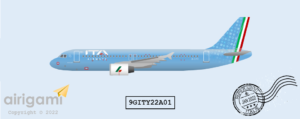 9G: ITA Airways (2021 c/s) - Airbus A320-200 [9GITY22A01]