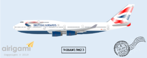 9G: British Airways (2012 c/s) - Boeing 747-400 [9GBAW19M23]