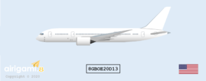 8G: Boeing 787-8 Template [8GBOE20D13]