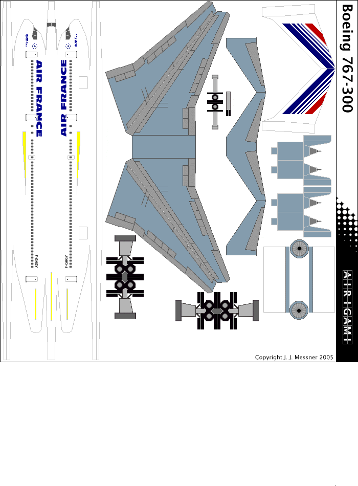 F-GHGH - Boeing 767-37EER, Air France