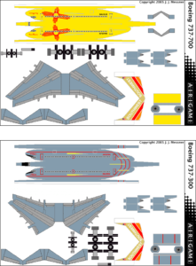 4G: Southwest Airlines (1975 c/s) – Boeing 737-300 [4GSWA0405F] and ...