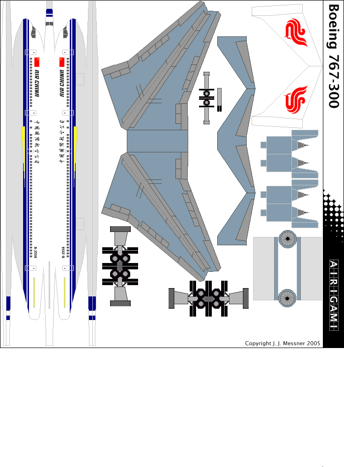 4G: Air China (1988 c/s) - Boeing 767-300 [4GCCA0407P]