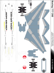 4G: Japan Airlines (2010 c/s) – Boeing 777-200 [Airigami X by Ivan ...