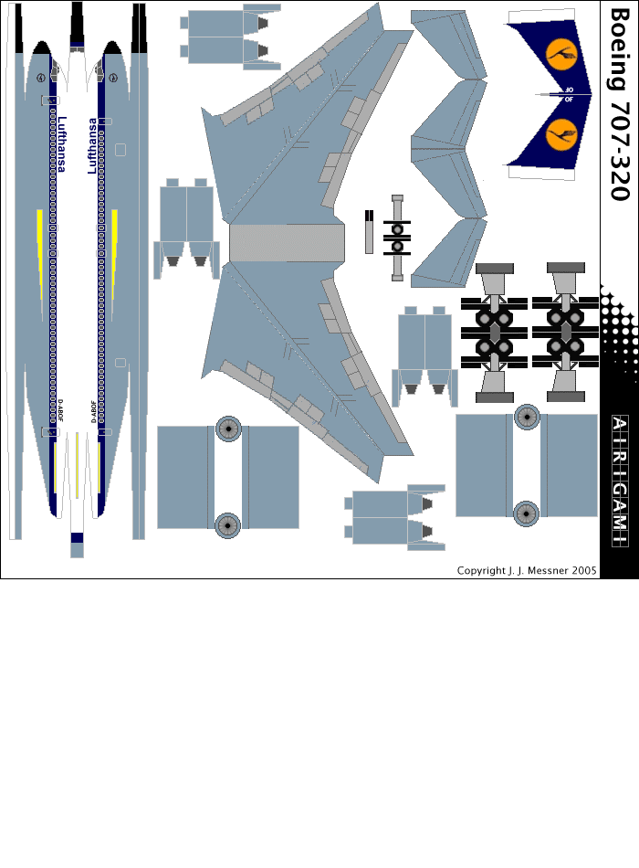 4G Models | Papier Avion By Airigami