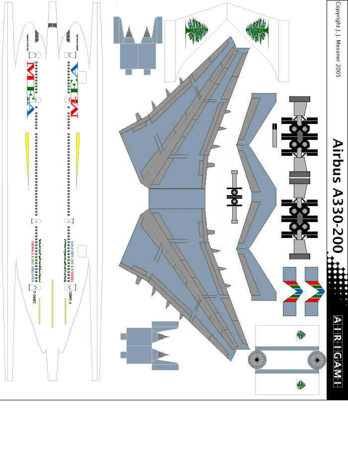 4G: MEA Middle Eastern Airlines (1997 c/s) - Airbus A320-200 [4GMEA0512D]