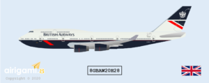 8G: British Airways (2012 c/s) - Boeing 747-400 [8GBAW20H28]
