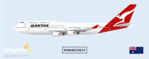 8G: Qantas Airways (2007 c/s) - Boeing 747-400 [8GQFA20H30]