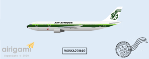Air Afrique (1961 c/s) Airbus A300-600 [9GRKA20H40]
