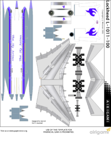 4G: Thai Sky Airlines (2005 c/s) – Lockheed L-1011-500 [Airigami X by ...