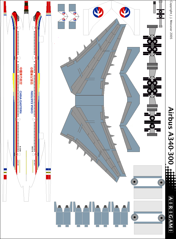 4G: China Eastern Airlines (1989 c/s) - Airbus A340-300 [4GCES0407C]