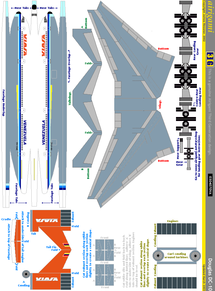 Aerogami: Avião Nakamura – ECV