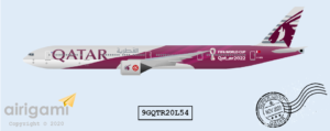 9G: Qatar Airways (2011 c/s) - Boeing 777-300ER [9GQTR20L54]