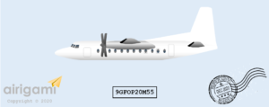 9G: Fokker F-27 - Template [9GFOP20M55]