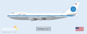 8G: Pan Am (1969 c/s) - Boeing 747-100 [8GPAA21A02]