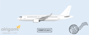 9G: Airbus A220-100 - Template [9GBFO21A01]