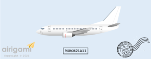 9G: Boeing 737-600 - Template [9GBOE21A11]