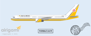 9G: Royal Brunei Airlines (1984 c/s) - Boeing 757-200 [9GRBA21A08]
