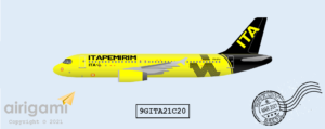 9G: Itapemirim (2021 c/s) - Airbus A320-200 [9GITA21C20]