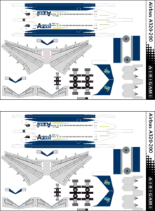 4G: Azul Linhas Aereas Brasileiras (2008 c/s) – Airbus A320-NEO ...