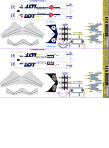 3G: LOT Polish Airlines (1977 c/s) – Embraer E175 and Embraer E175 ...