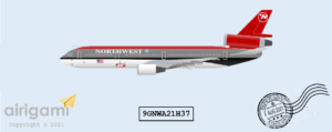 9G: Northwest Airlines (1989 c/s) - Douglas DC-10-30 [9GNWA21H37]