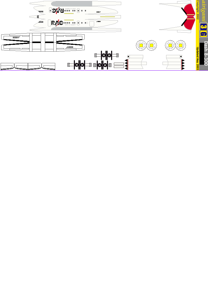 3G: Ryukyu Air Commuter (2002 c/s) – DeHavilland Dash 8-300