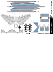 4G: Finnair (2000 c/s) – Airbus A319-100 [Airigami X by RobertCojan ...