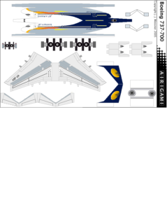 4G: Jet Airways (2007 c/s) – Boeing 737-700 [Airigami X by RobertCojan ...