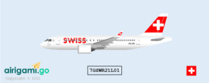 7G: Swiss International (2011 c/s) - Bombardier CS-100 [7GSWR21L01]