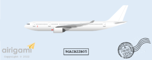 9G: Airbus A330-200 - Template [9GAIB22B05]