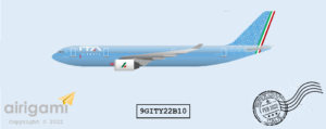 9G: ITA Airways (2022 c/s) - Airbus A330-200 [9GITY22B10]