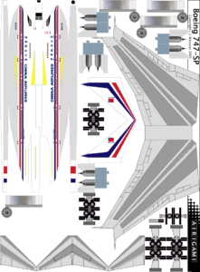4G: China Airlines (1967 c/s) – Boeing 747-SP [Airigami X by Air System ...